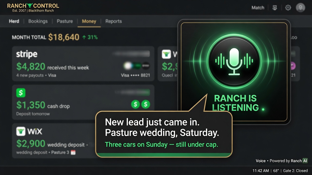 Ranch Control voice